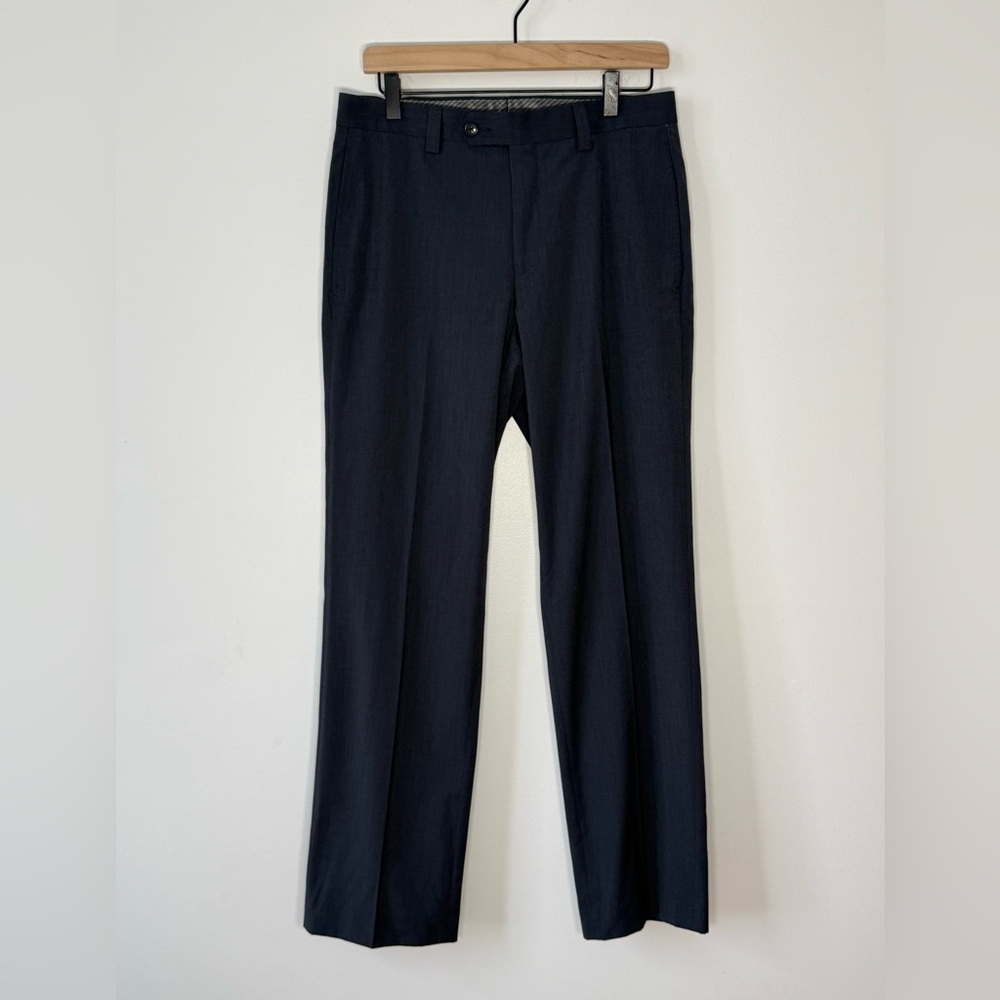 Lauren‎ Ralph Lauren Navy Dress Pants with Dark Green Label 30x30